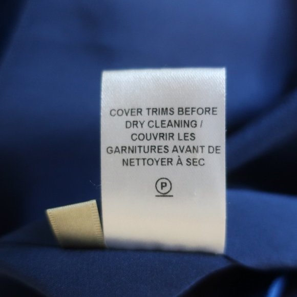 HELLESSY RUFFLE SLEEVE MIDI DRESS HELGA COBALT FLORAL SATIN JACQUARD SIZE 4 - Picture 9 of 9